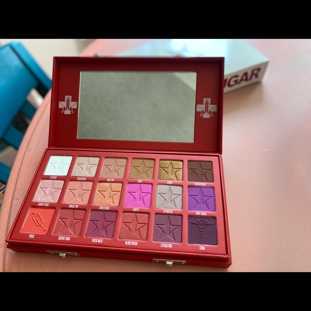 Jeffree Star Blood Sugar Palette 🩸💉❤️ NWT